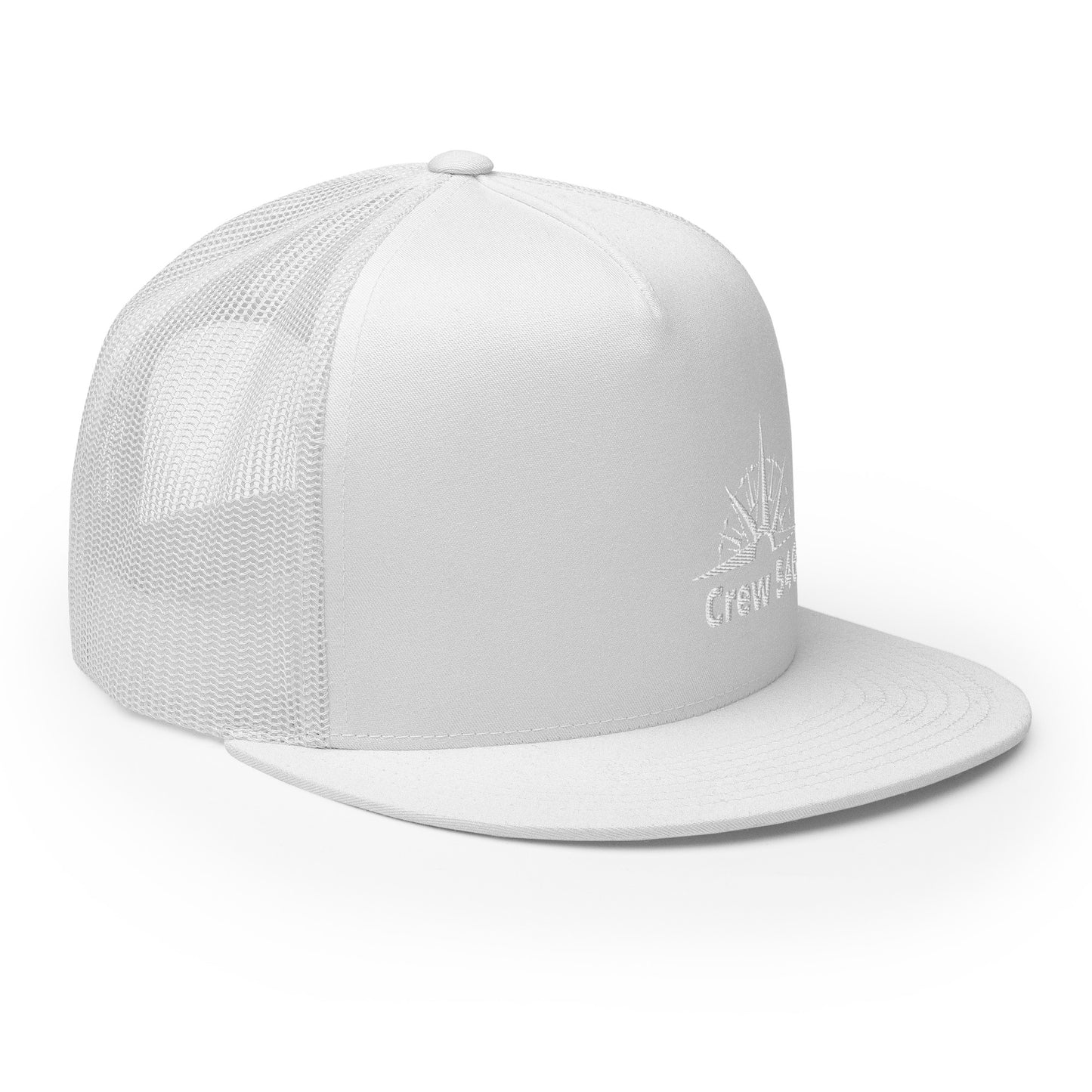 Crew 546 - Trucker Cap (White Logo)
