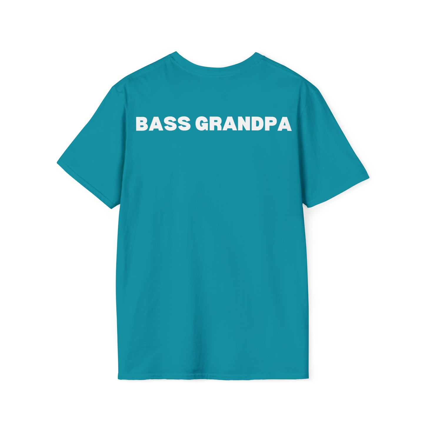 Junior Bassmaster Adult Tee - BASS GRANDPA - White Logo
