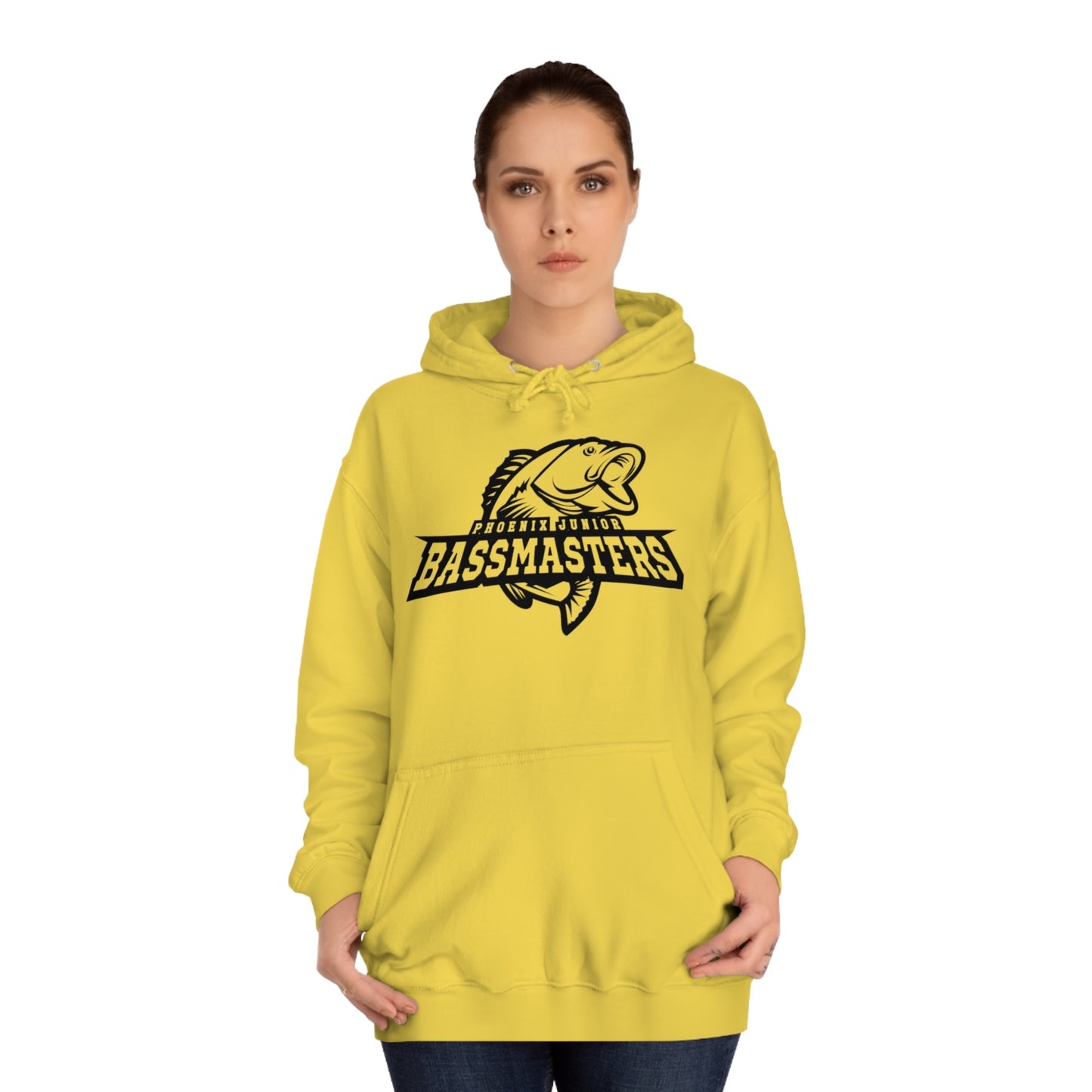 Junior Bassmasters Hoodie - BASS GRANDMA - Black Logo