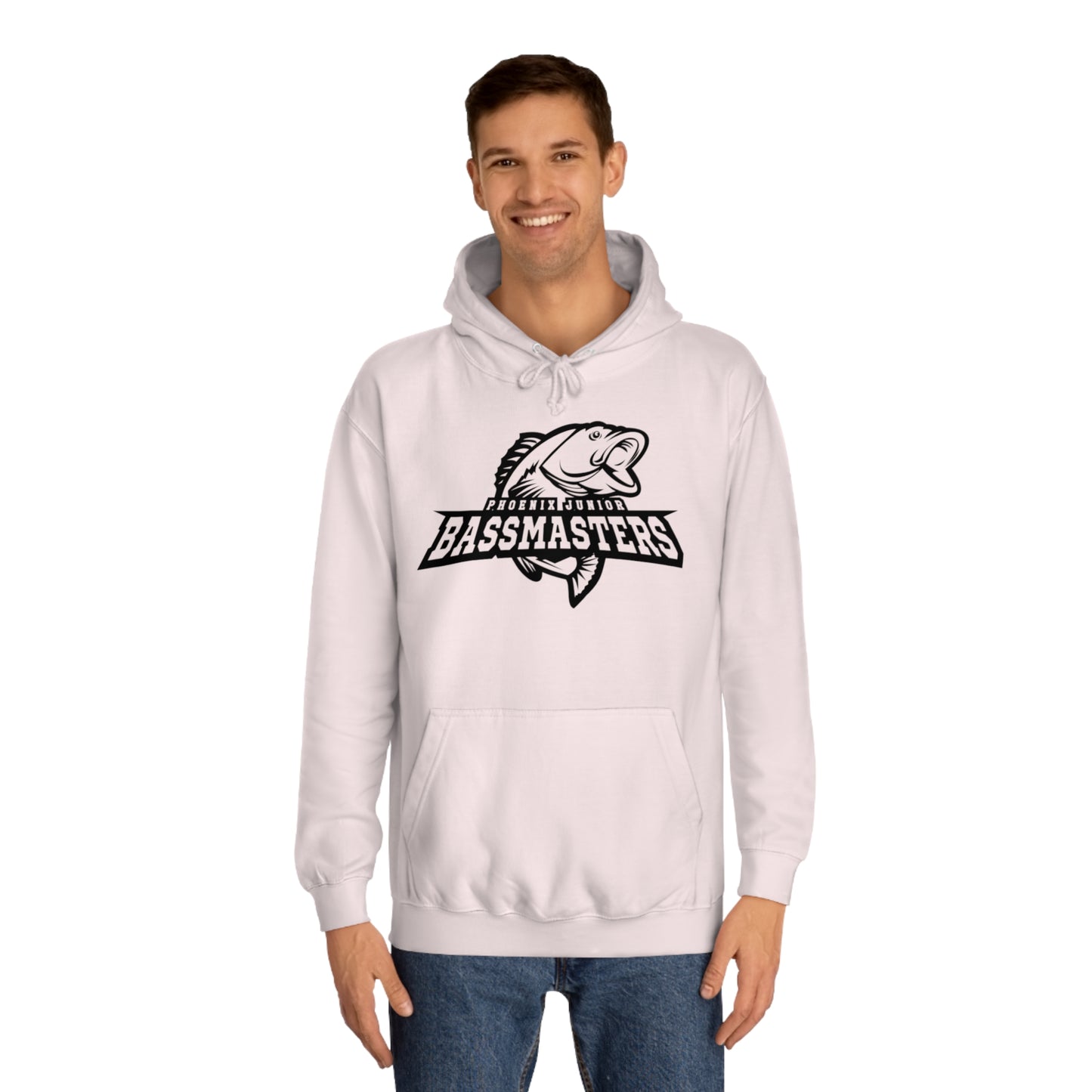 Junior Bassmasters Hoodie - BASS GRANDMA - Black Logo