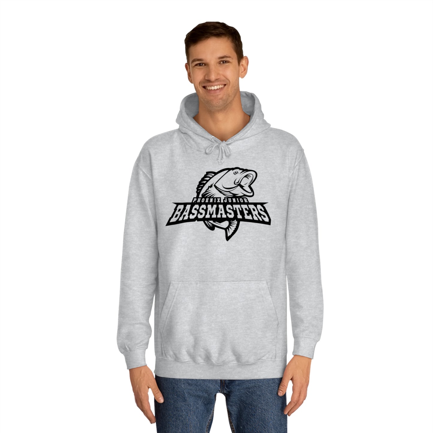 Junior Bassmasters Hoodie - BASS MOM - Black Logo