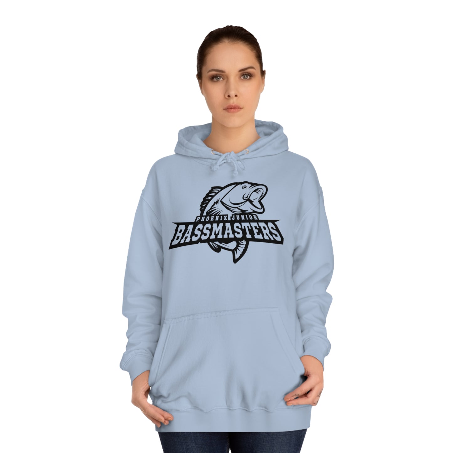 Junior Bassmasters Hoodie - BASS MOM - Black Logo