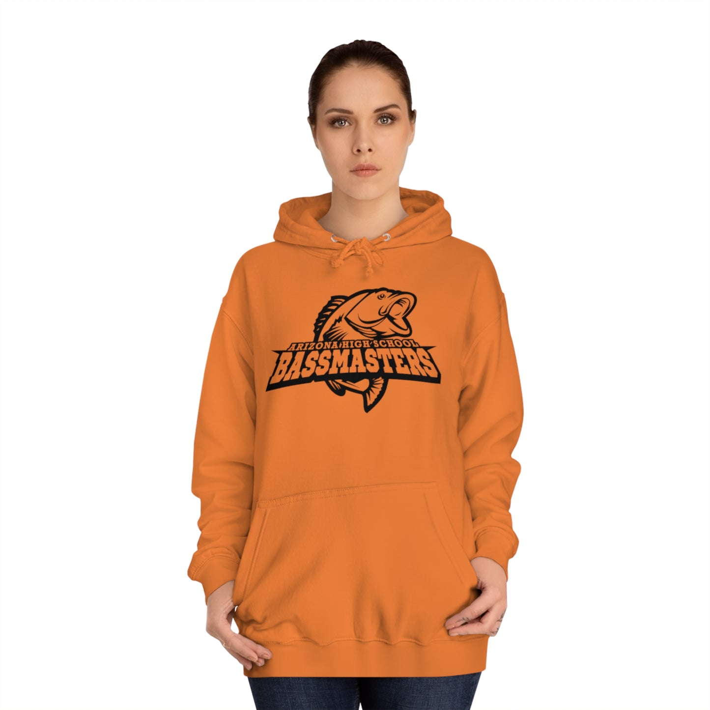 Junior Bassmasters High School Hoodie - BASS MOM - Black Logo