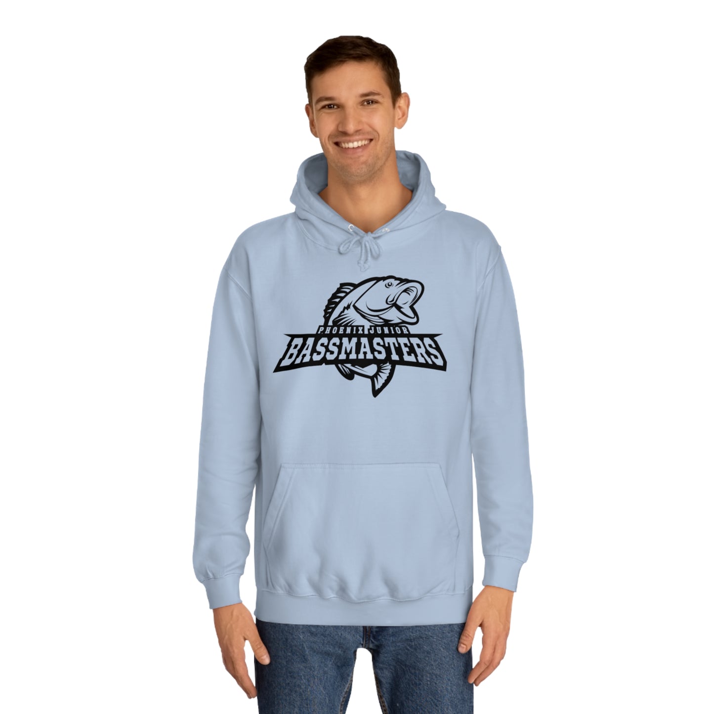 Junior Bassmasters Hoodie - BASS MOM - Black Logo