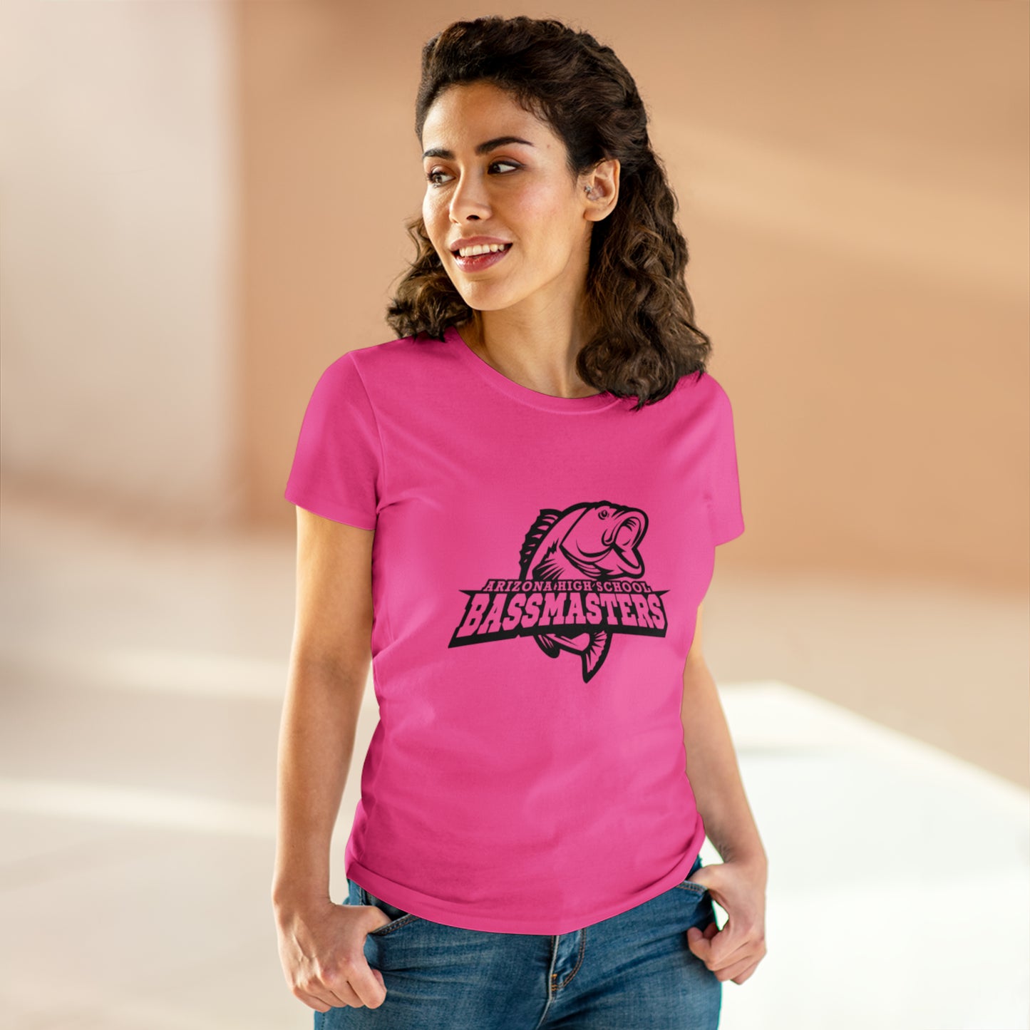 Junior Bassmasters High School - BASS MOM - Black Logo