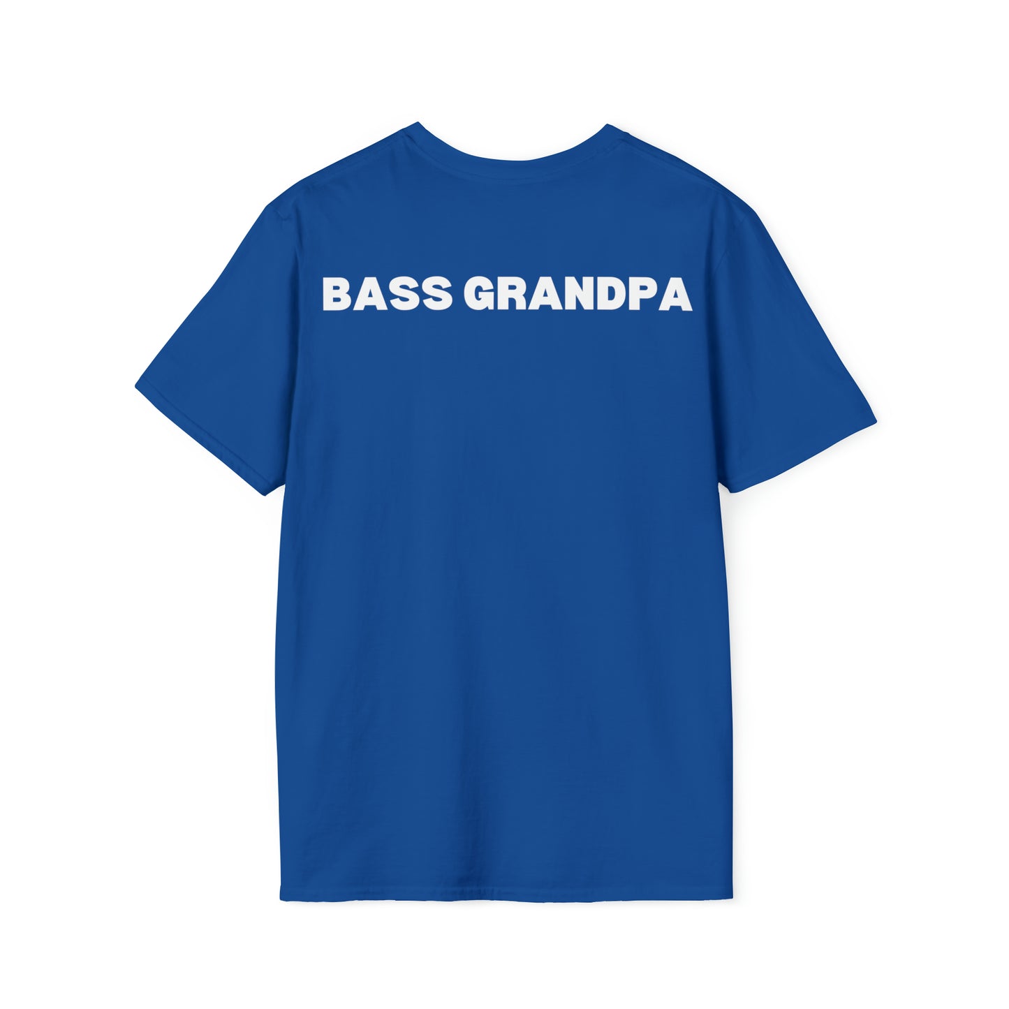 Junior Bassmaster Adult Tee - BASS GRANDPA - White Logo