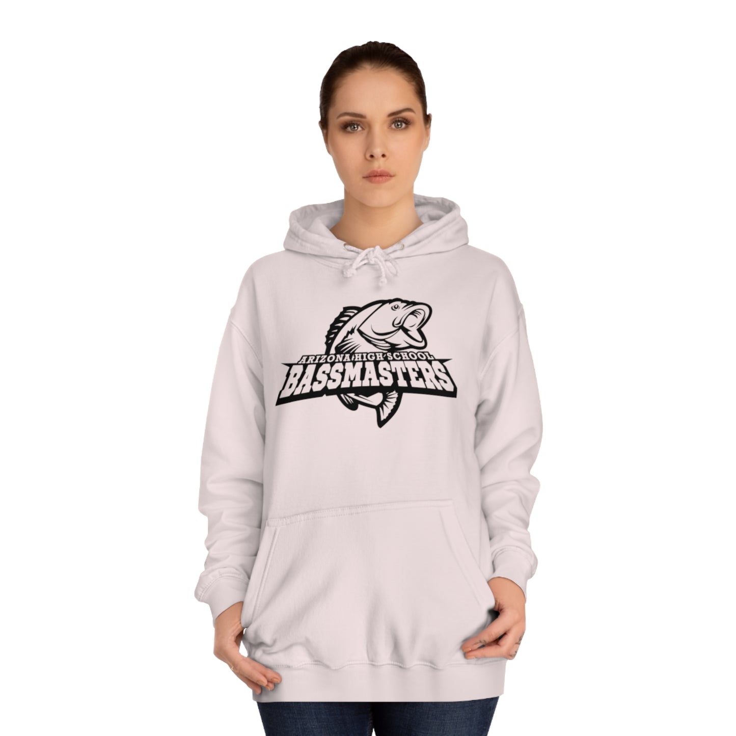 Junior Bassmasters High School Hoodie - BASS MOM - Black Logo