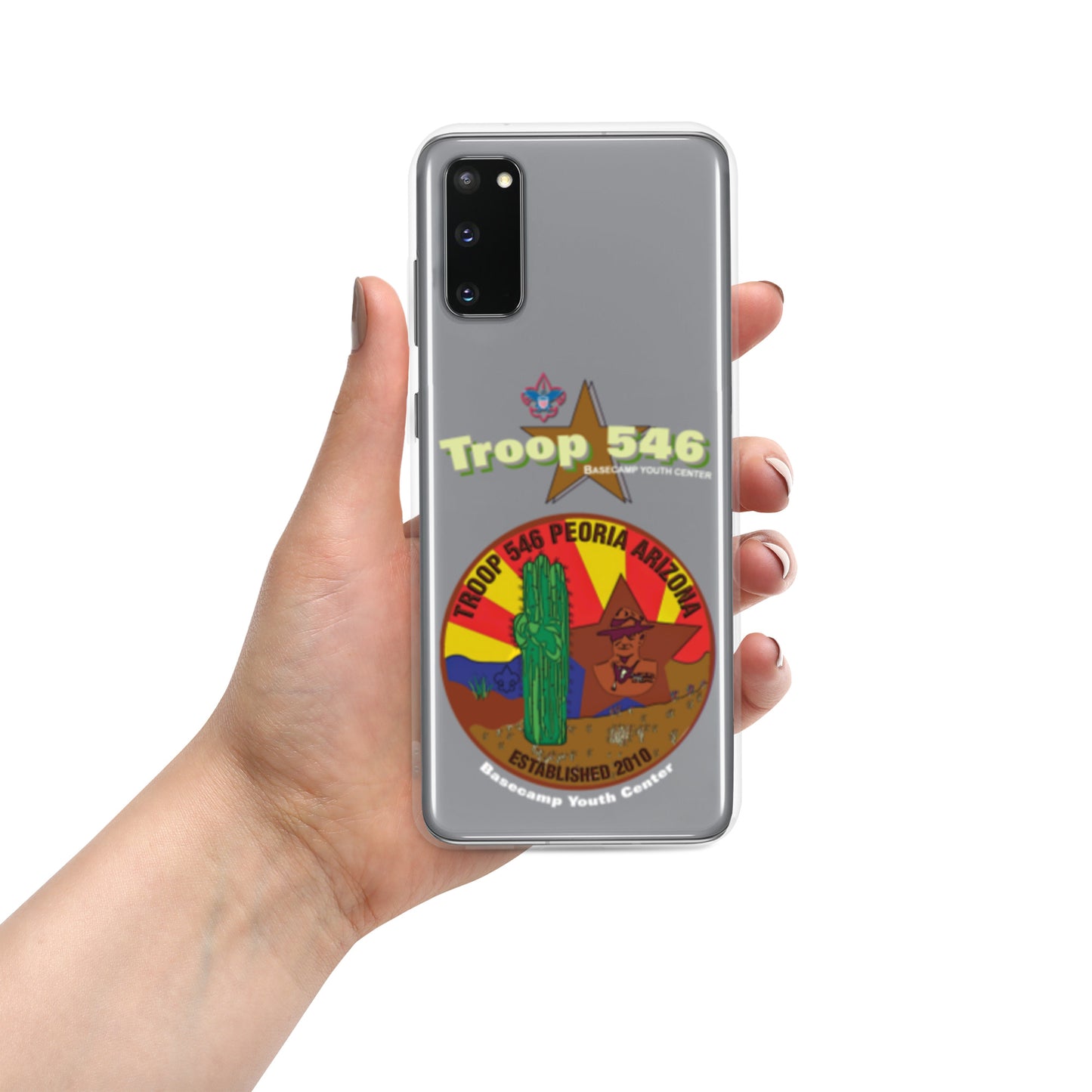 Troop 546 - Clear Case for Samsung®