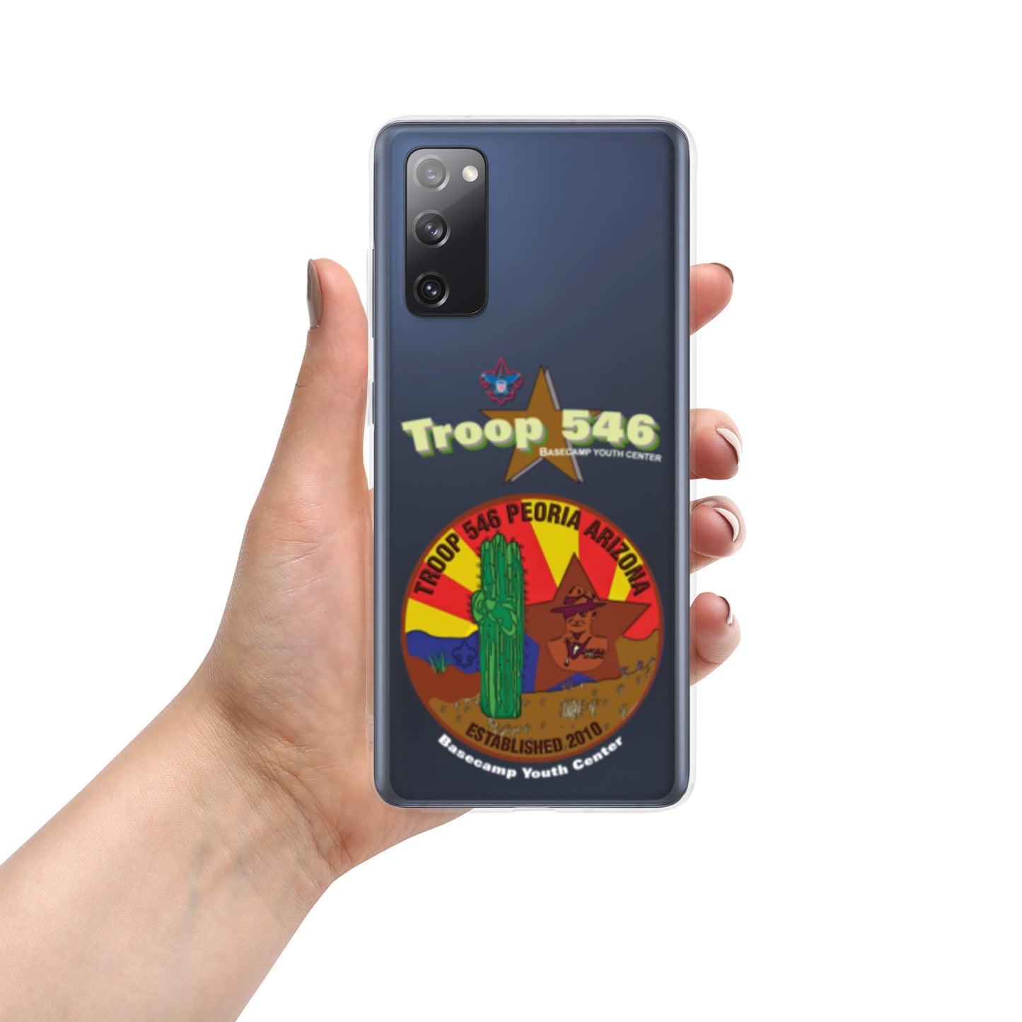 Troop 546 - Clear Case for Samsung®