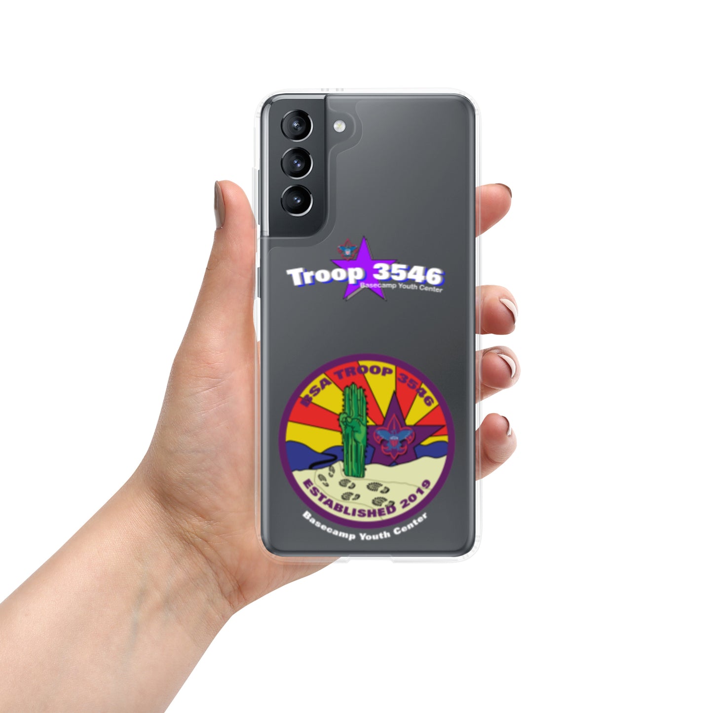 Troop 3546 - Clear Case for Samsung®