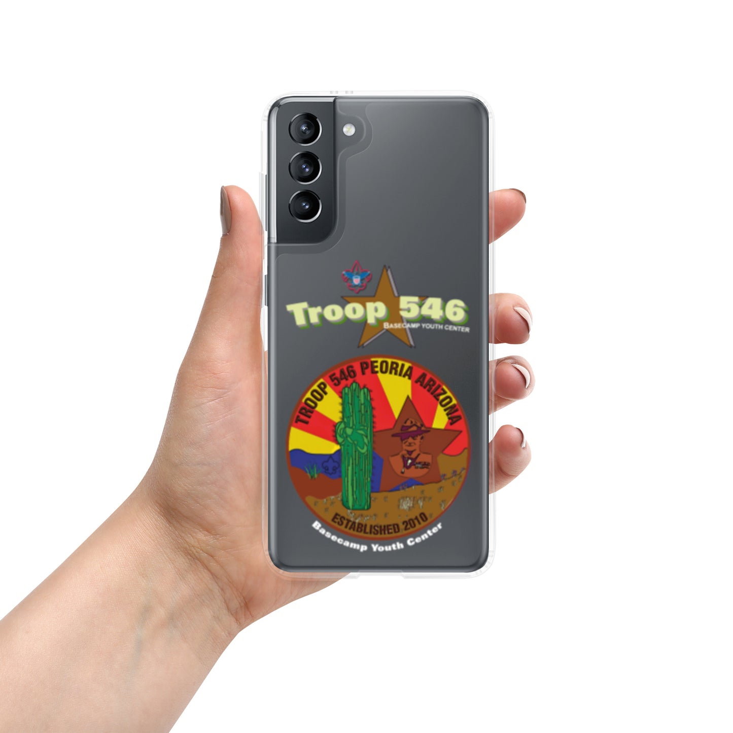 Troop 546 - Clear Case for Samsung®