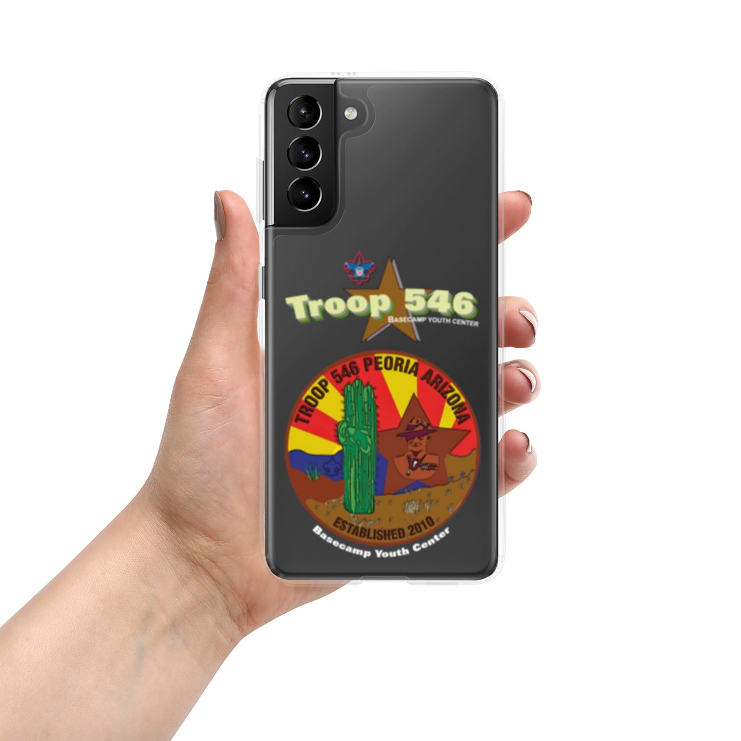Troop 546 - Clear Case for Samsung®