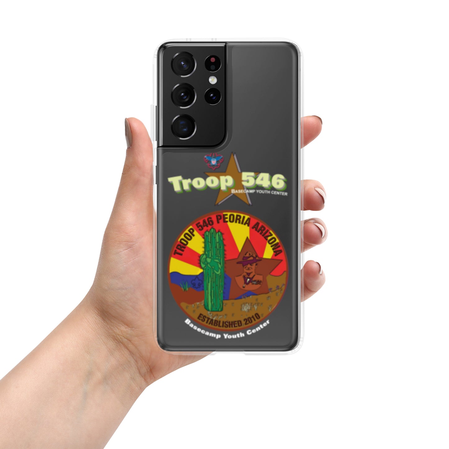 Troop 546 - Clear Case for Samsung®