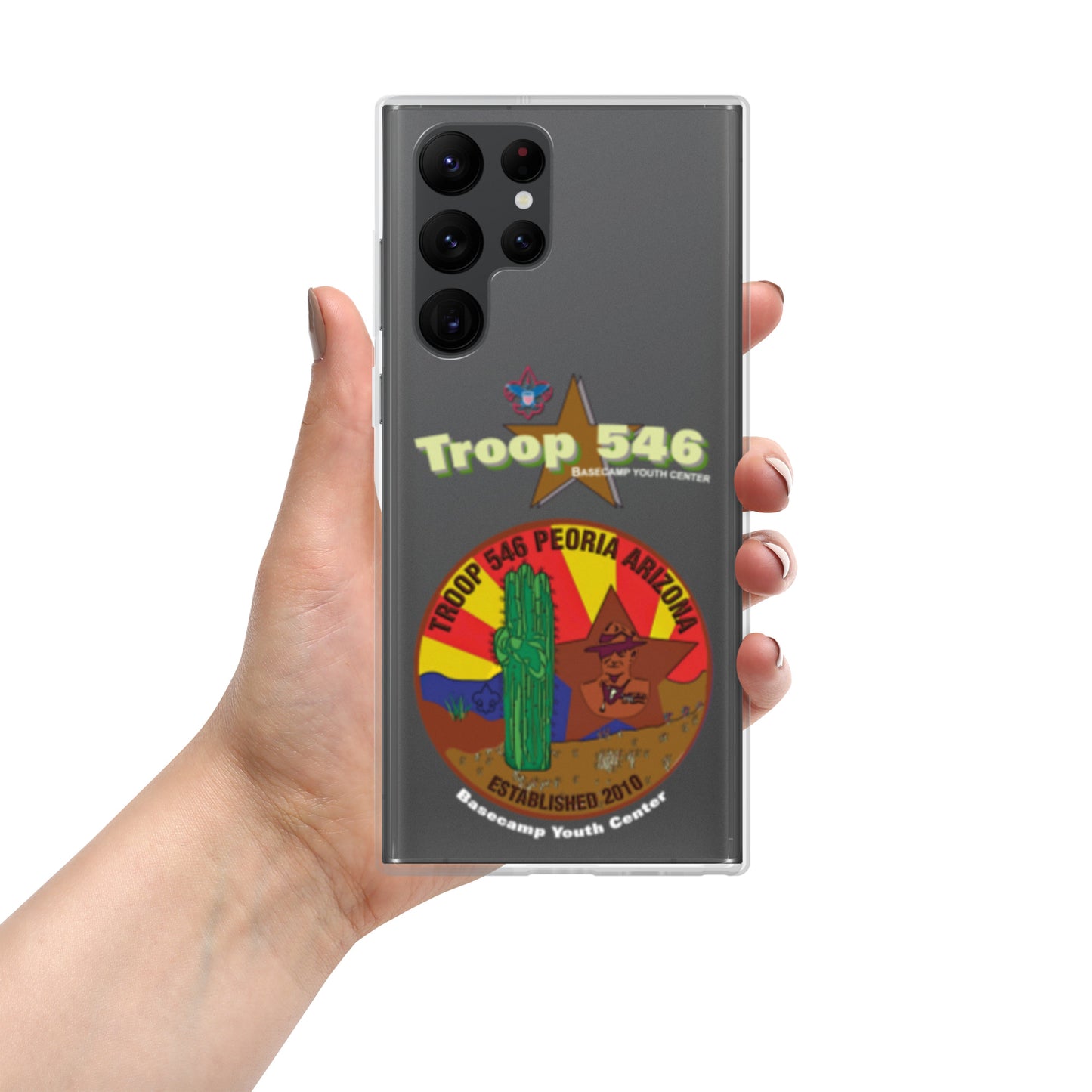 Troop 546 - Clear Case for Samsung®