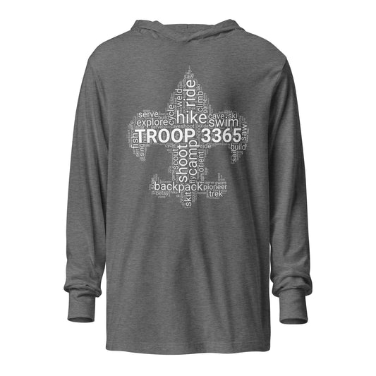 Troop 3365 - Hooded long-sleeve tee