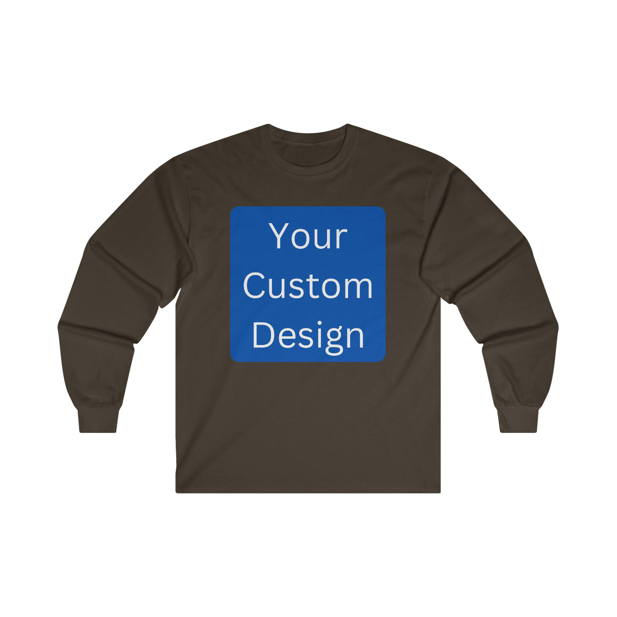 Ultra Cotton Long Sleeve Tee - (Front Design Only)