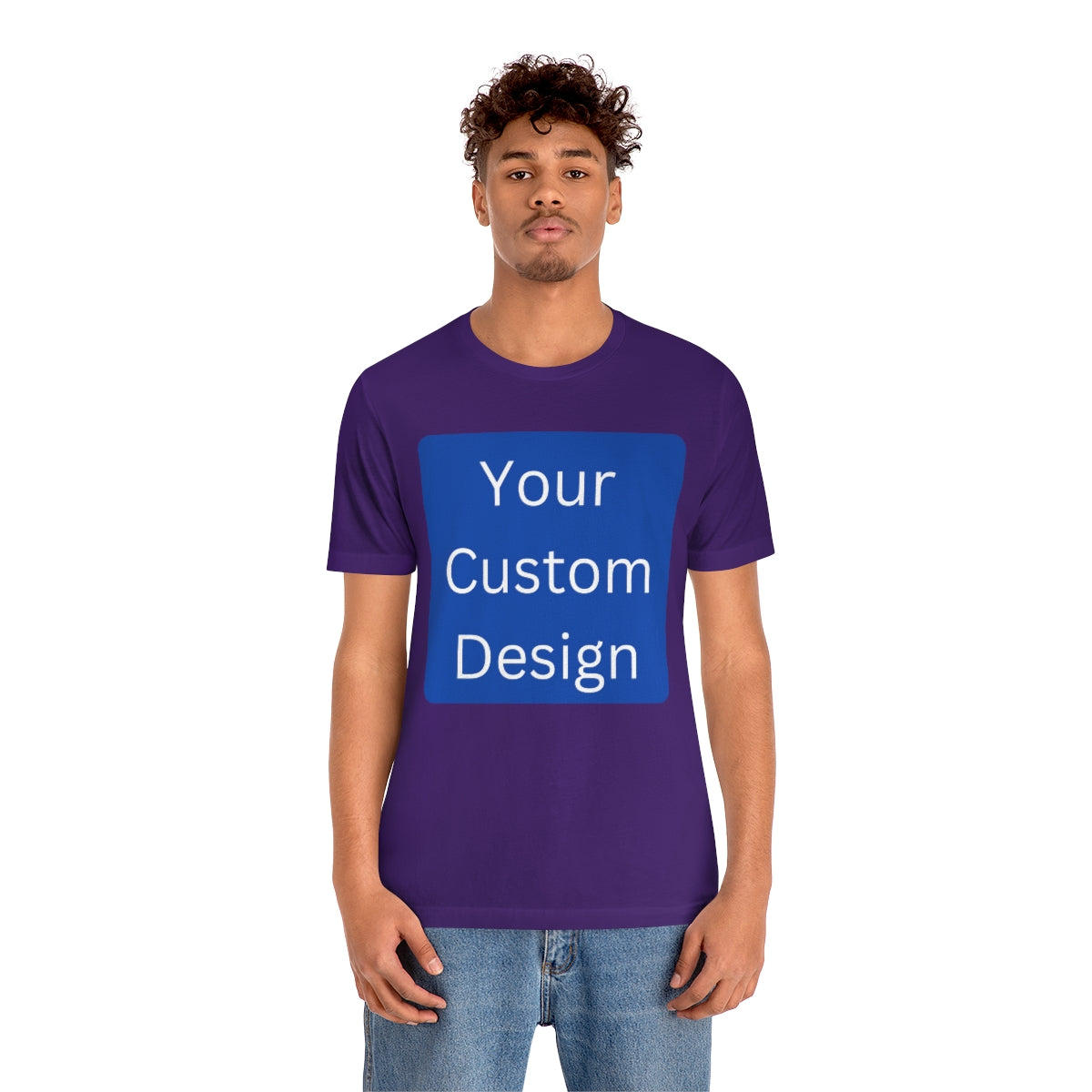 Unisex Jersey Short Sleeve Tee (Front Design Only)