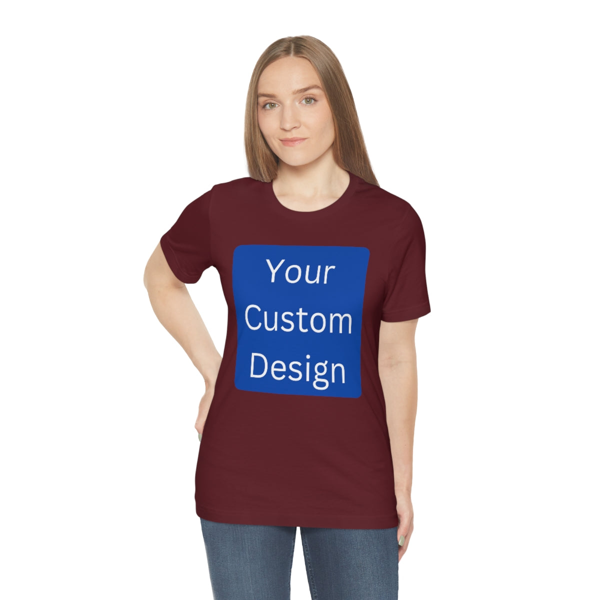 Unisex Jersey Short Sleeve Tee (Front Design Only)