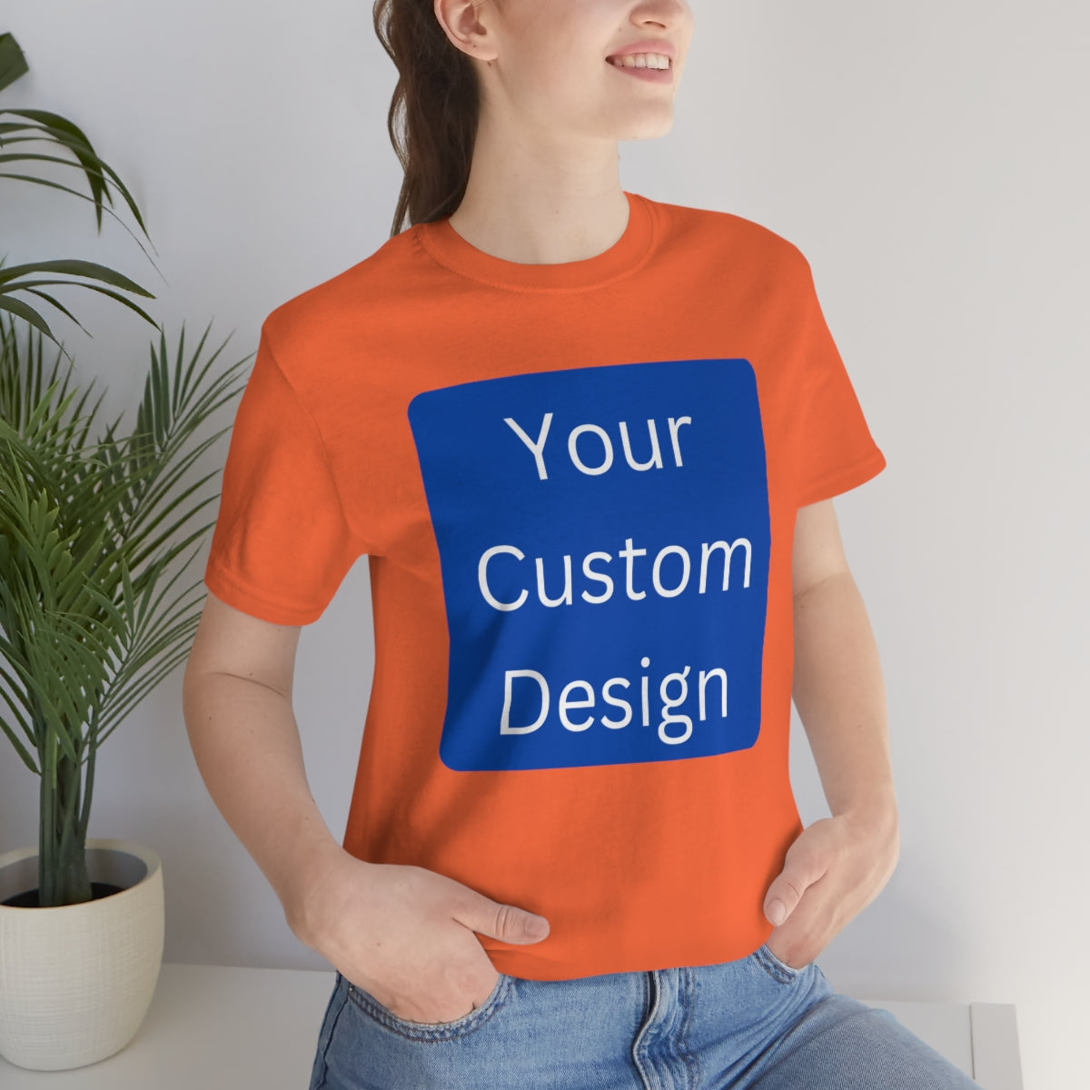 Unisex Jersey Short Sleeve Tee (Front Design Only)