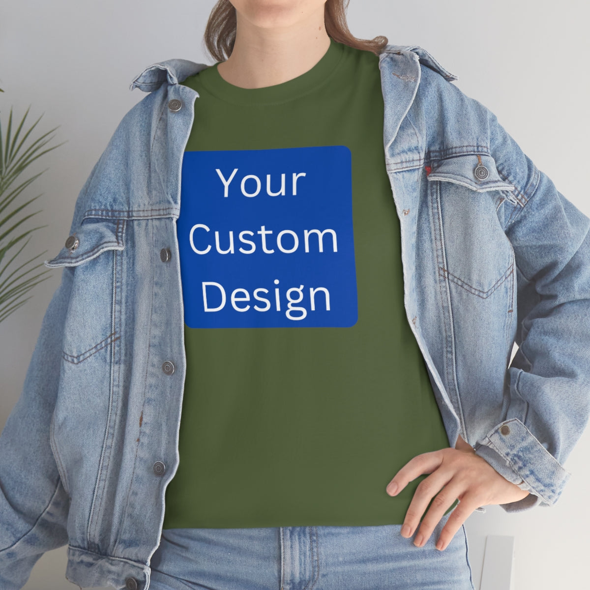 Unisex Heavy Cotton Tee (Front Design Only)