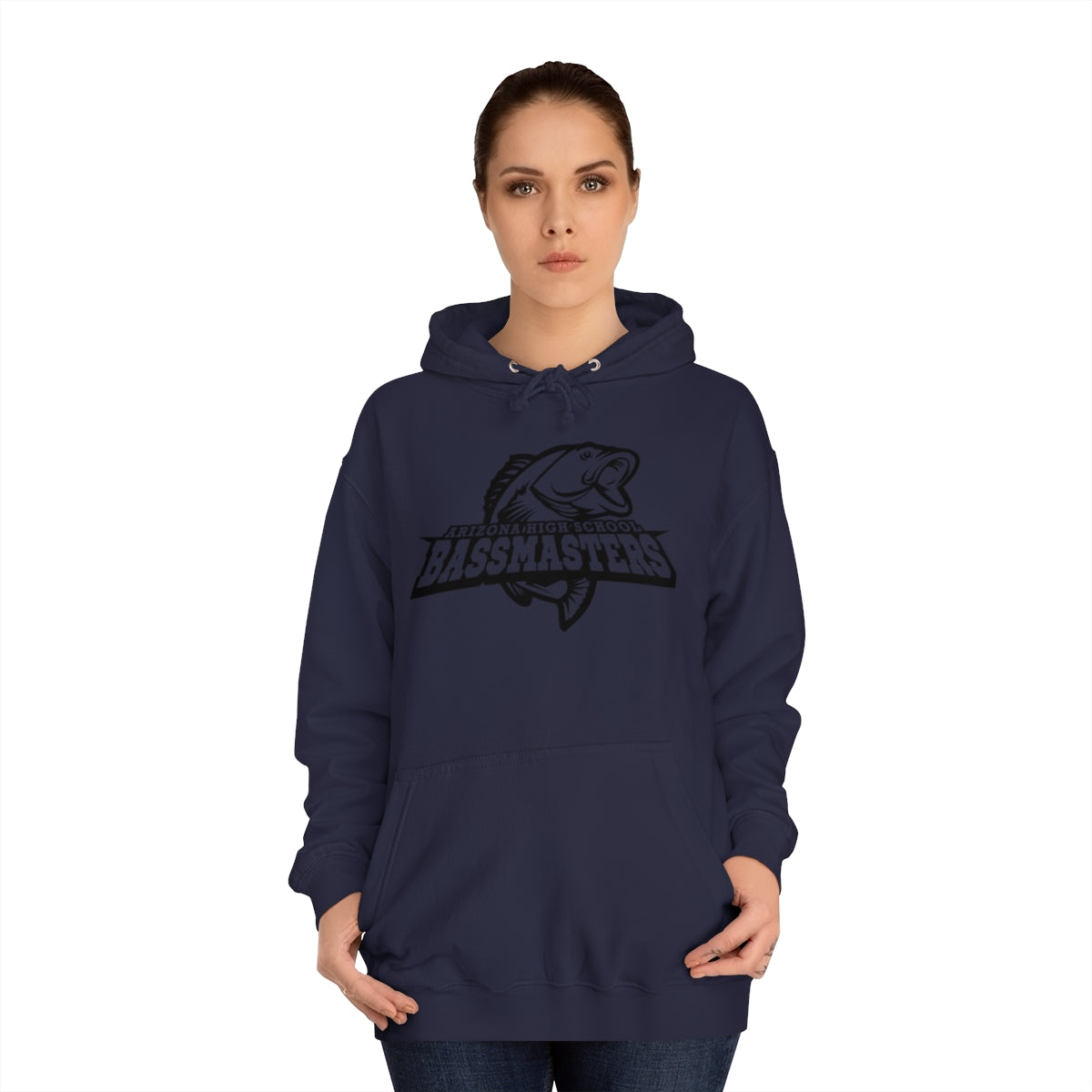 Junior Bassmasters High School Hoodie - Black Logo