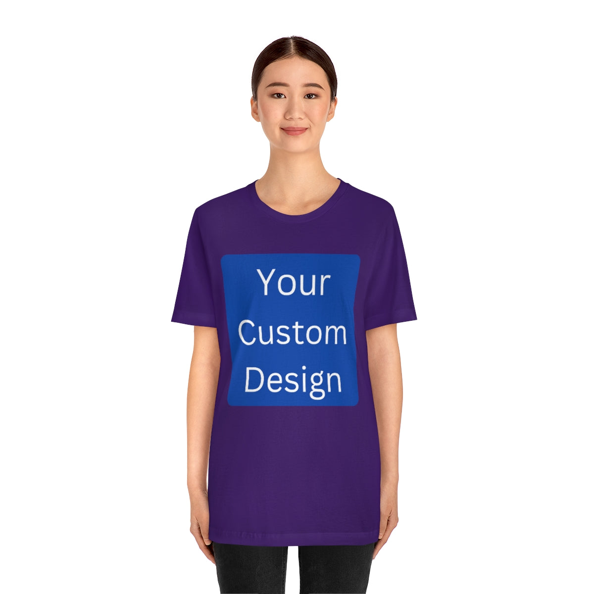 Unisex Jersey Short Sleeve Tee (Front Design Only)
