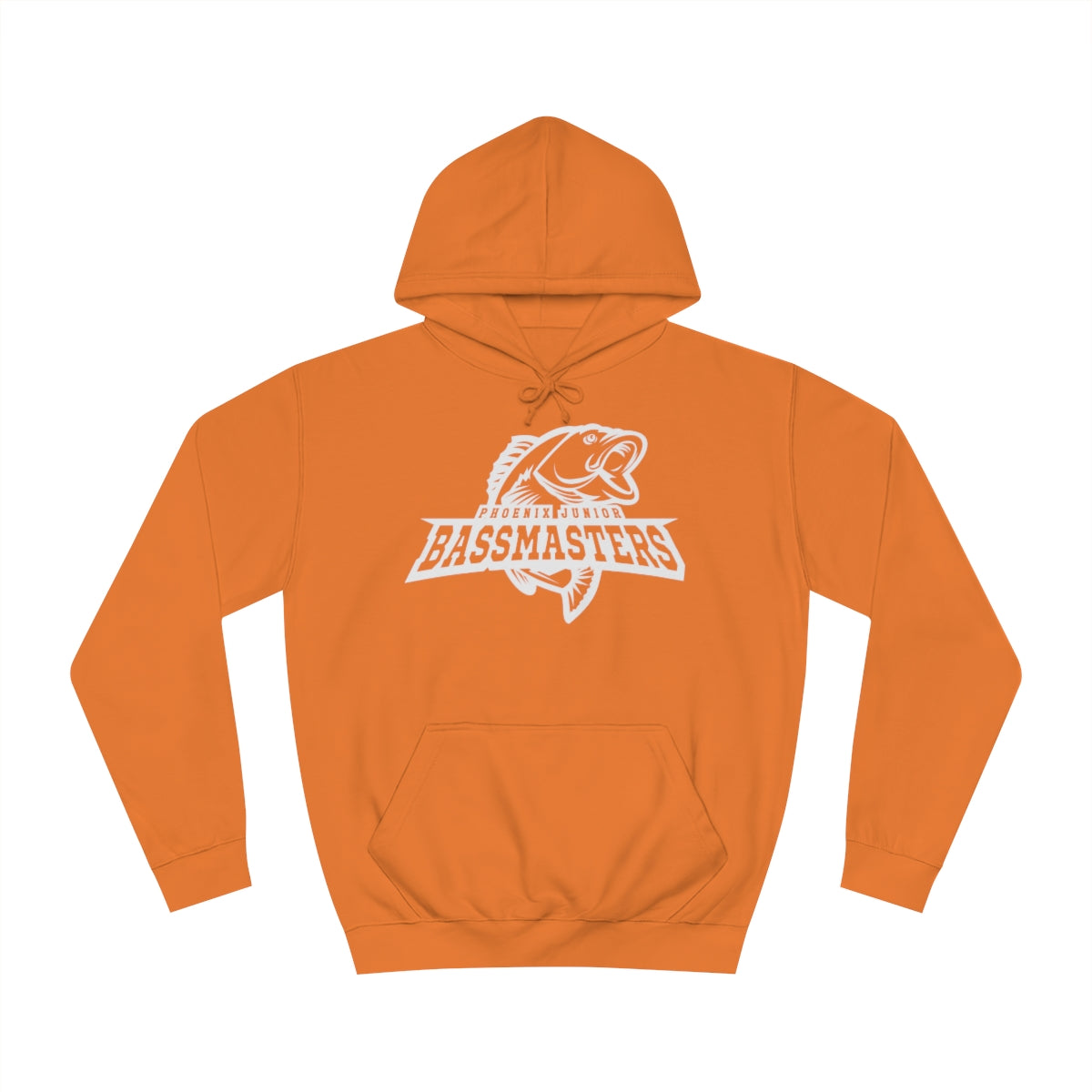 Junior Bassmasters Adult Hoodie - White Logo