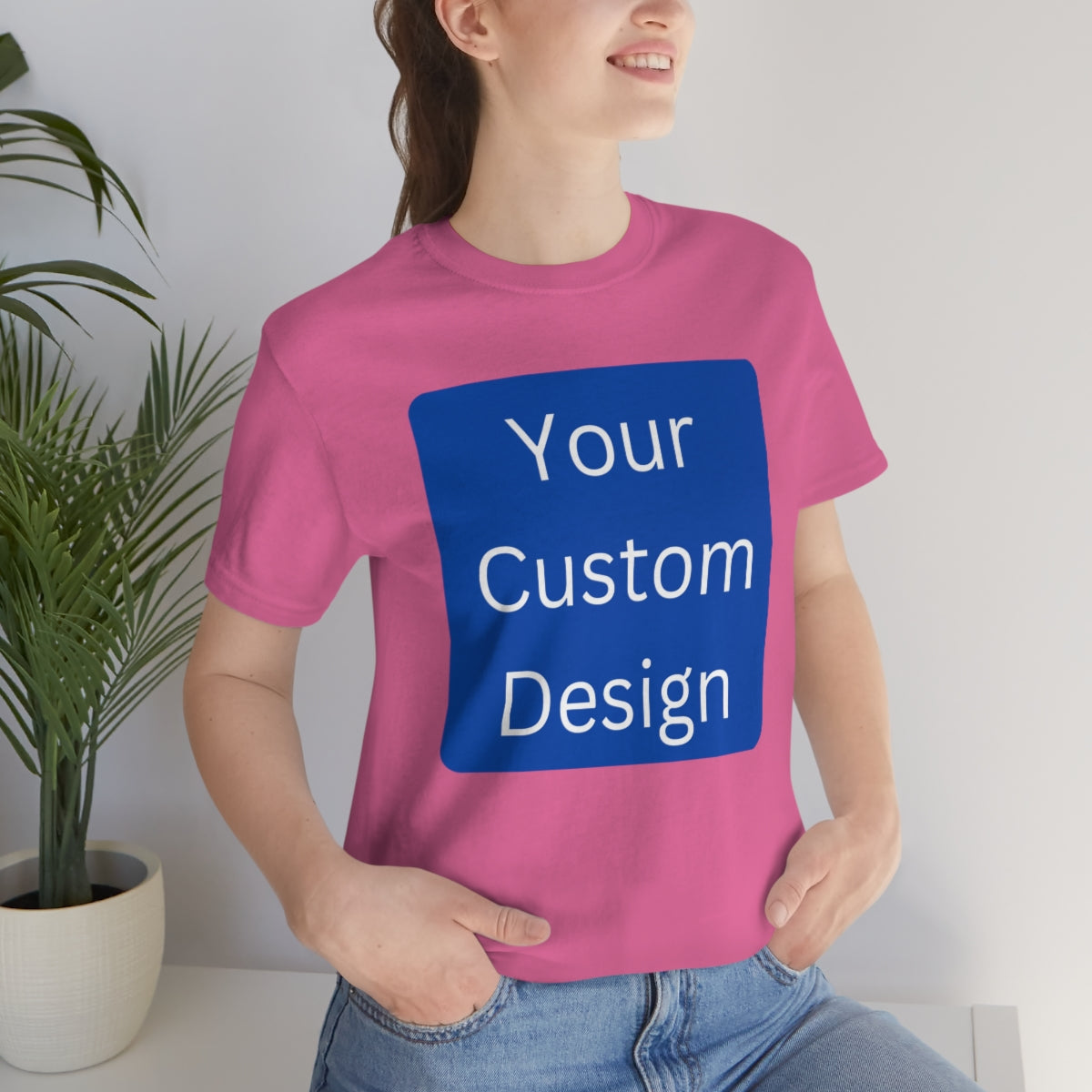 Unisex Jersey Short Sleeve Tee (Front Design Only)