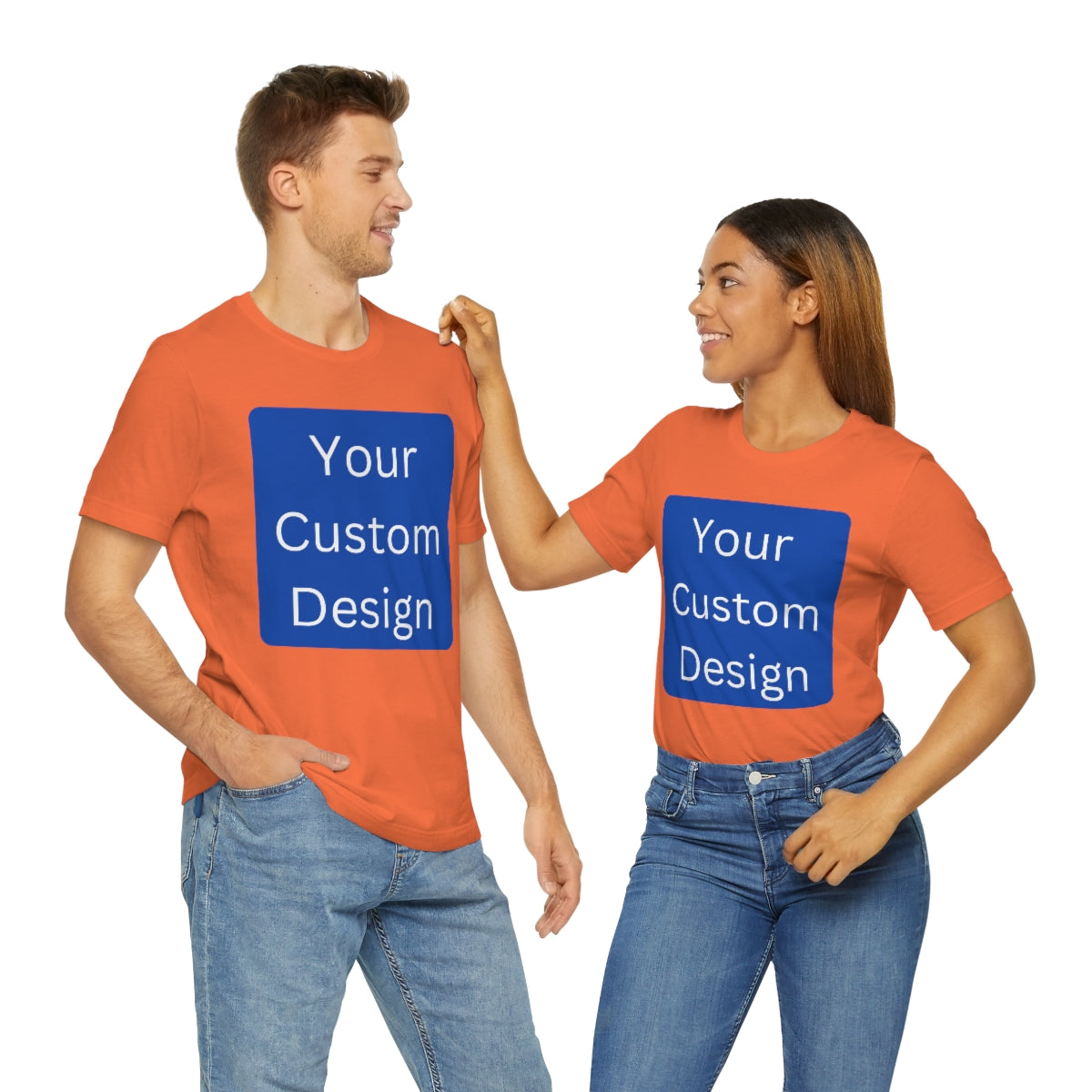Unisex Jersey Short Sleeve Tee (Front Design Only)