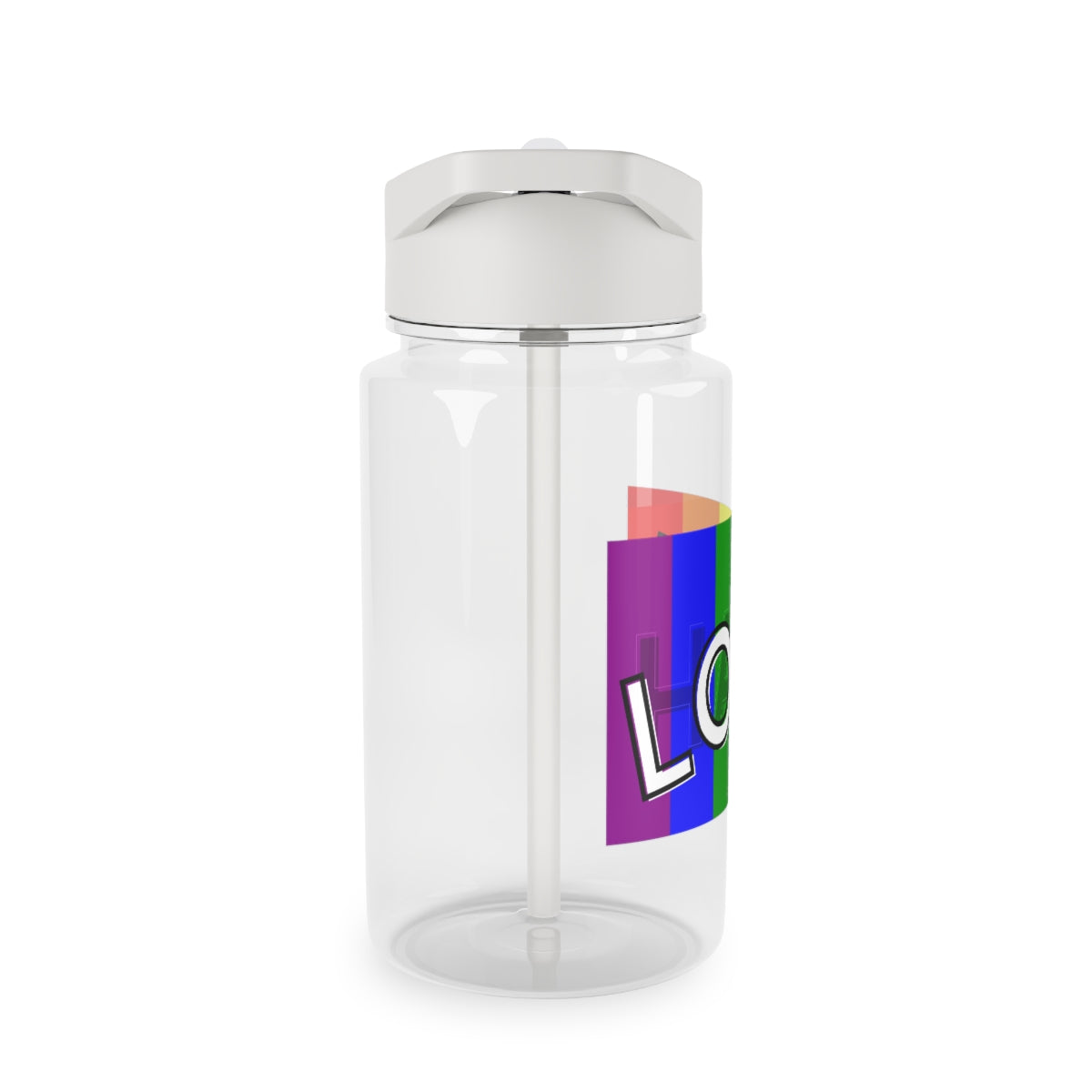 Love over Hate Water Bottle