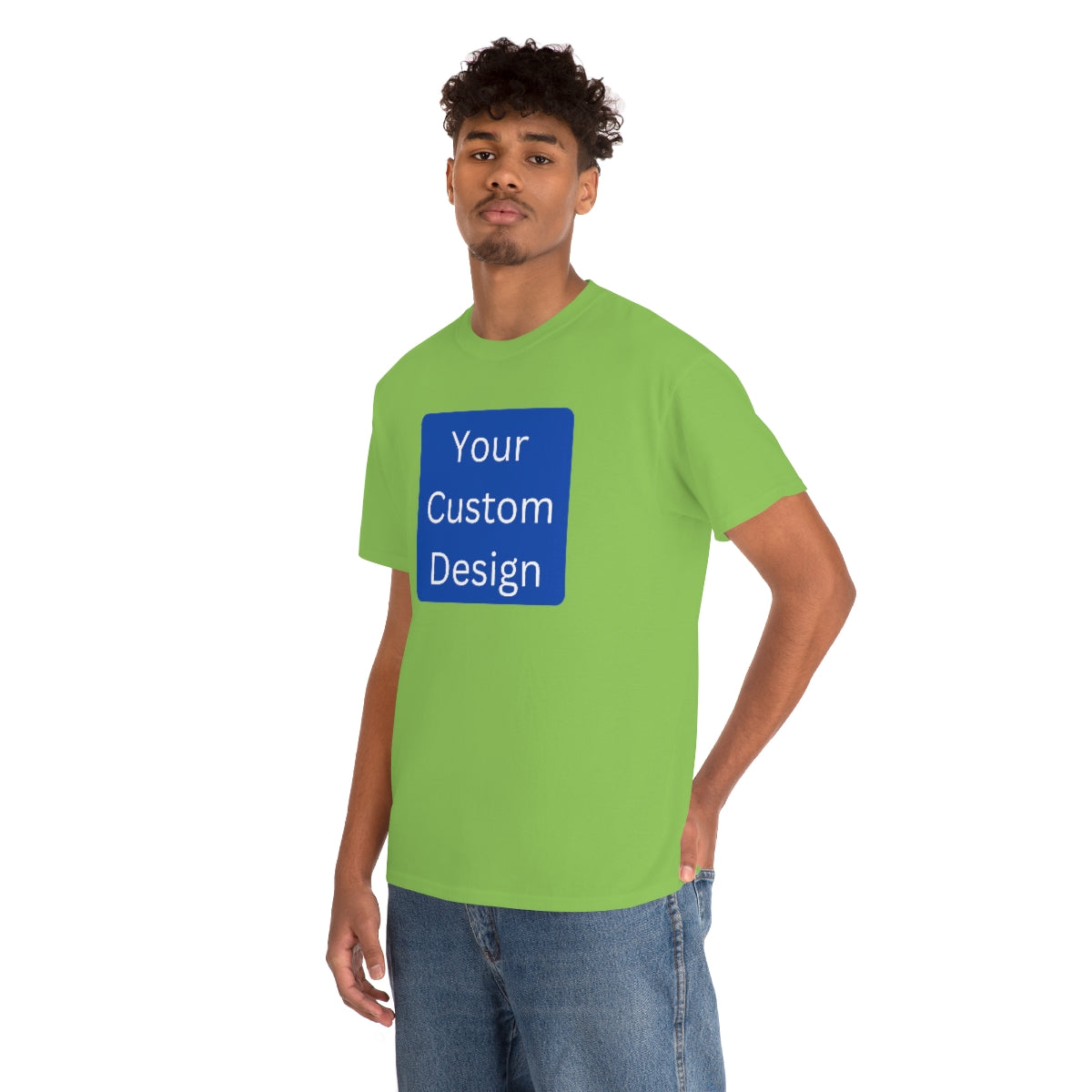 Unisex Heavy Cotton Tee (Front Design Only)