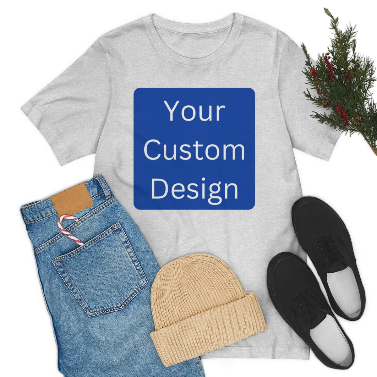 Unisex Jersey Short Sleeve Tee (Front Design Only)