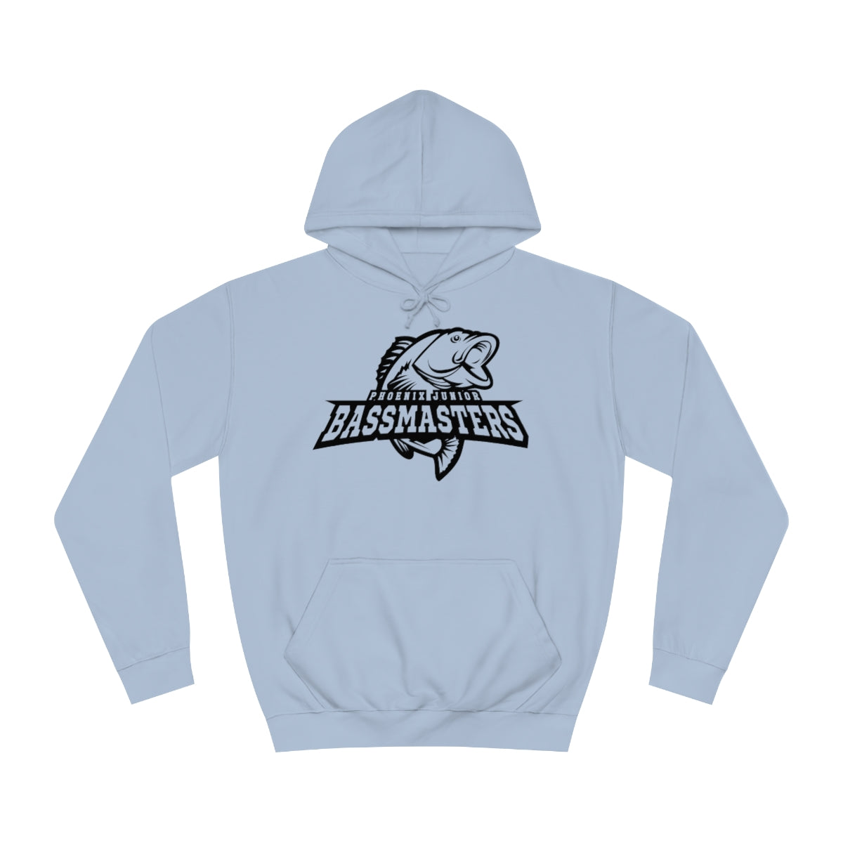 Junior Bassmasters Adult Hoodie - Black Logo
