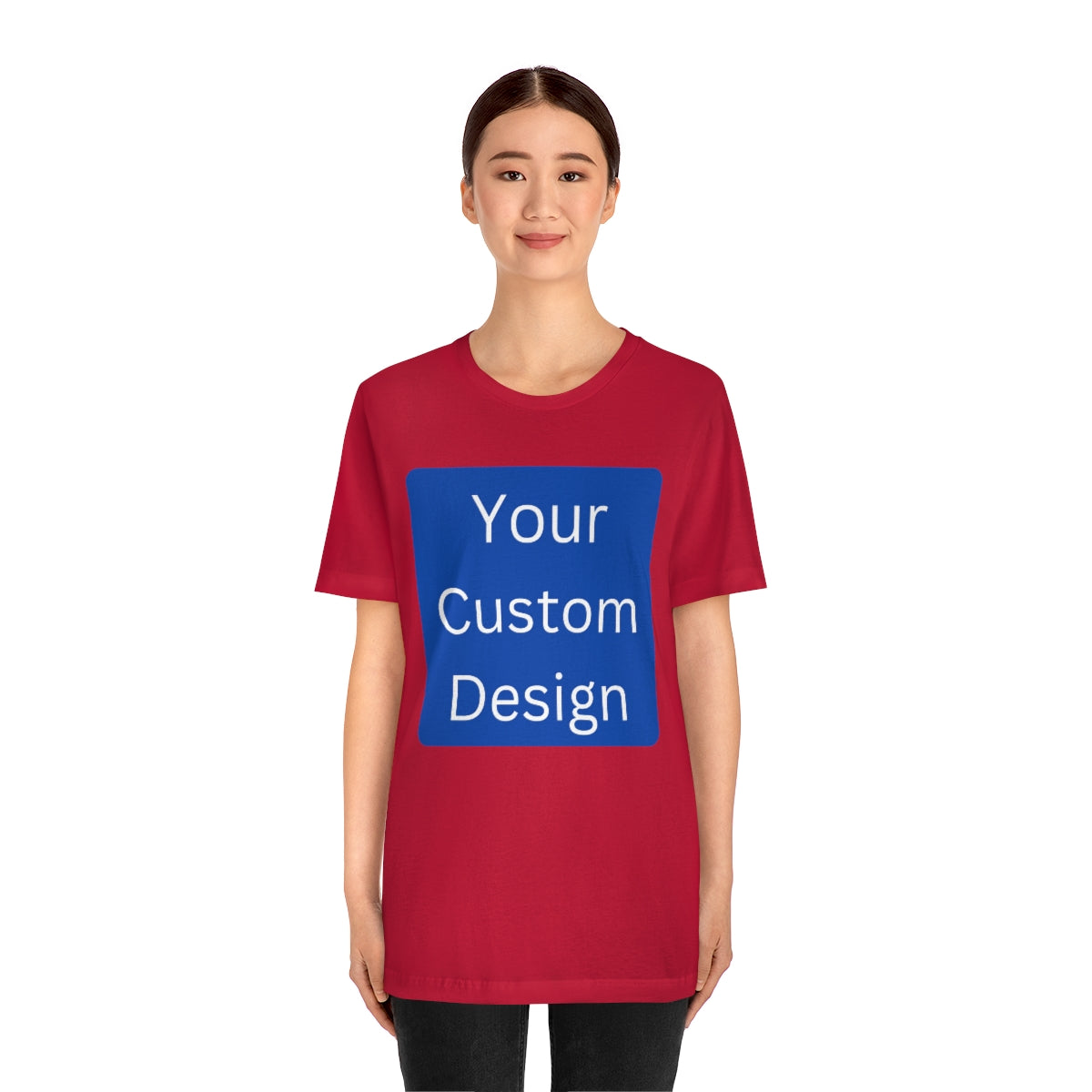 Unisex Jersey Short Sleeve Tee (Front Design Only)