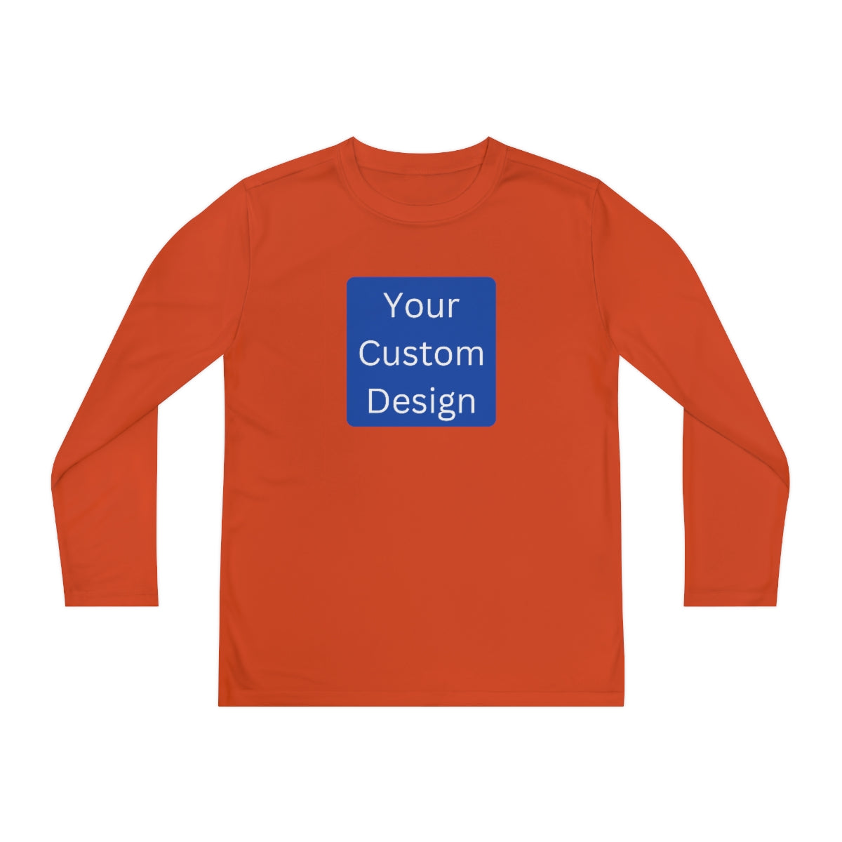 Youth Long Sleeve Competitor Tee (Front Design Only)
