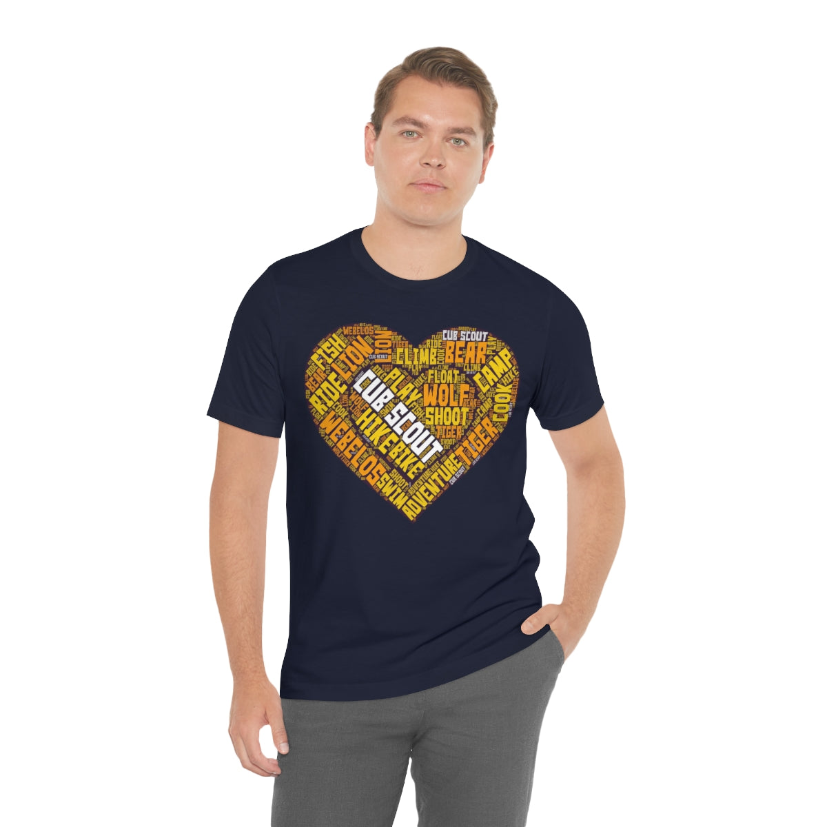 Cub Scout Heart Tee - Adult