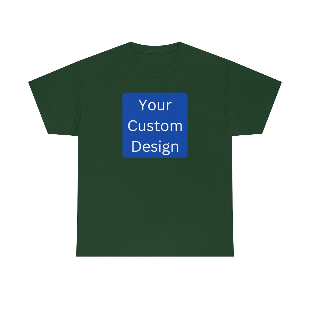 Unisex Heavy Cotton Tee (Front Design Only)