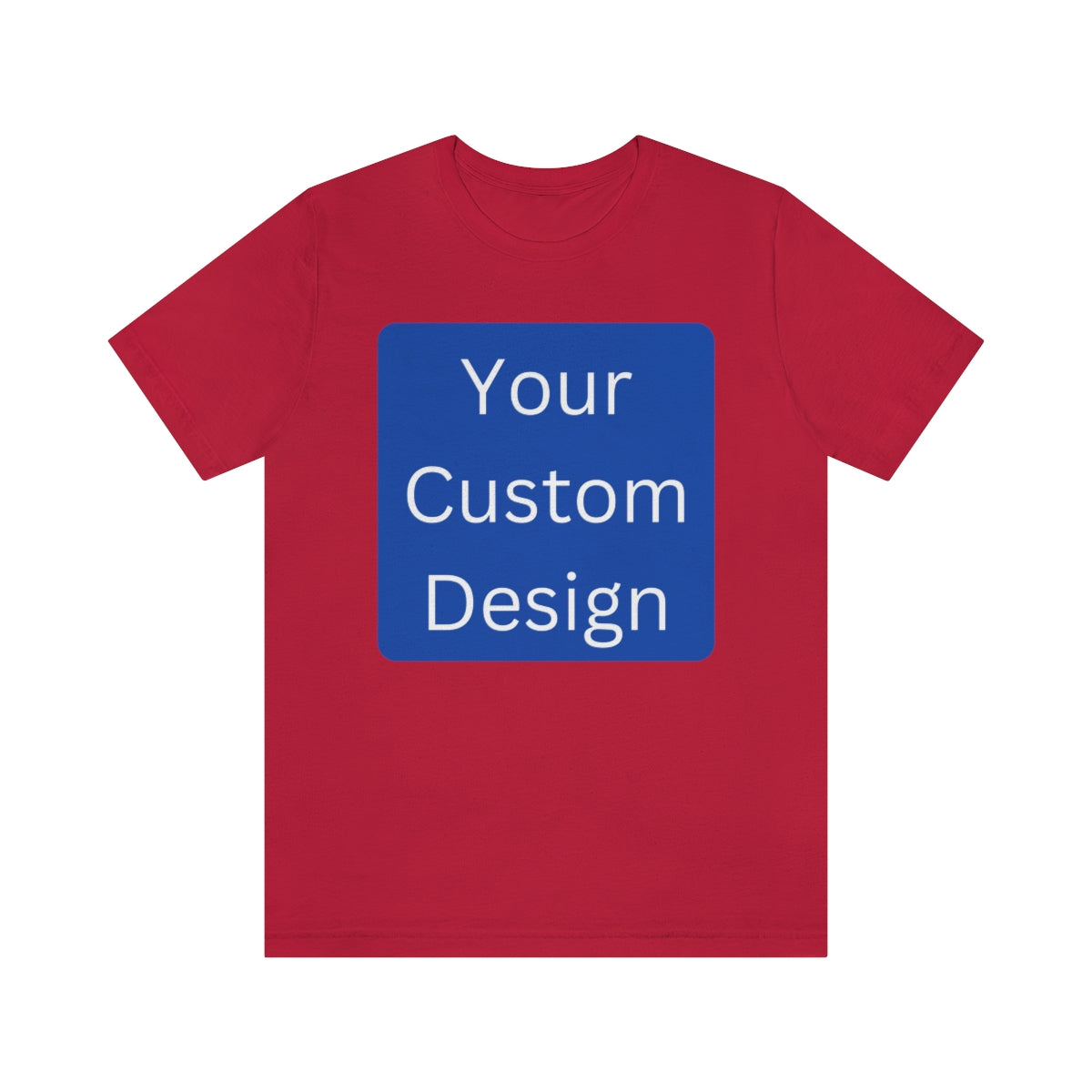 Unisex Jersey Short Sleeve Tee (Front Design Only)