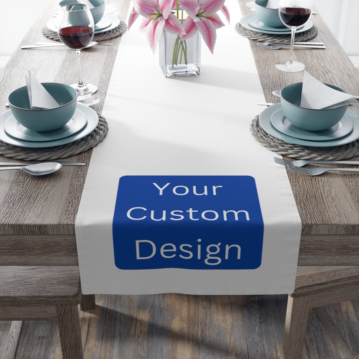 Customizable Table Runner (Cotton, Poly)