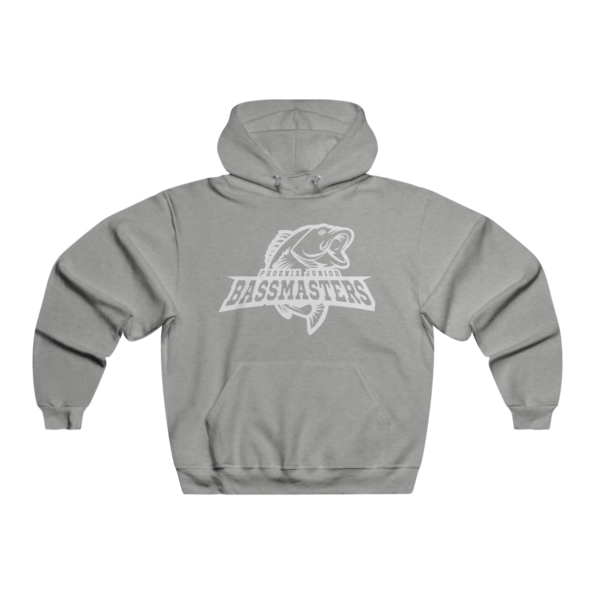 Junior Bassmasters Hooded Sweatshirt - White Logo (inc 3x-5x)
