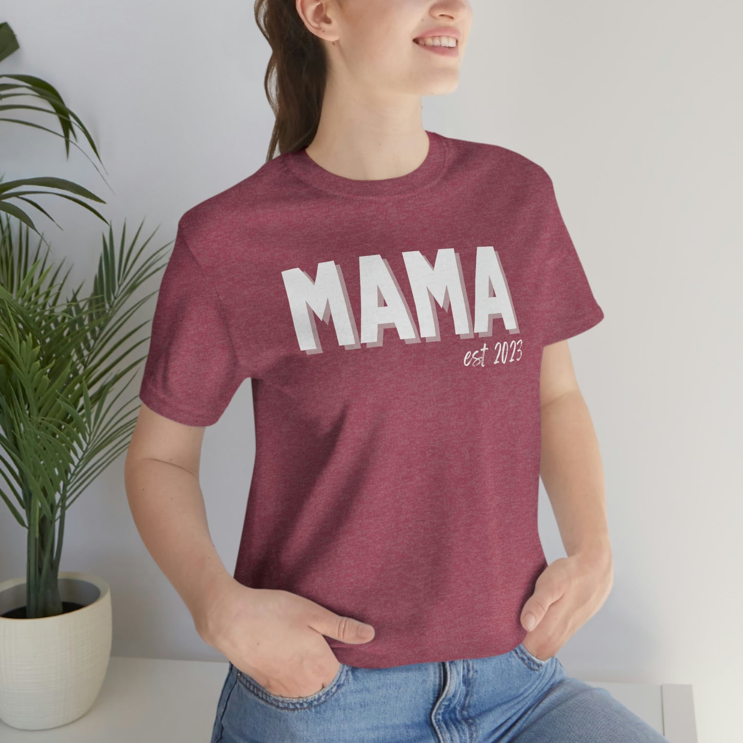 Mama  est 2023 - Jersey Cotton Tee