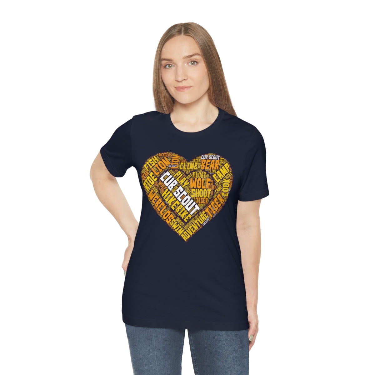 Cub Scout Heart Tee - Adult