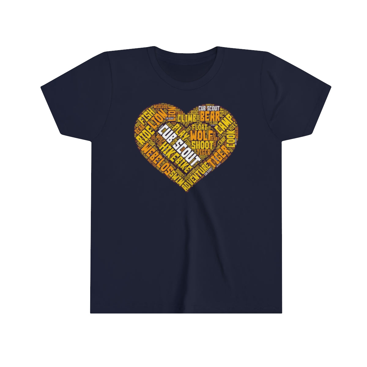 Cub Scout Heart Tee - Youth