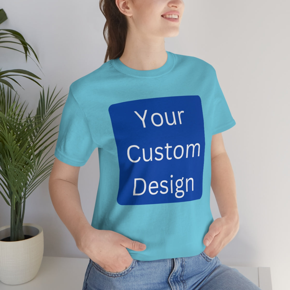 Unisex Jersey Short Sleeve Tee (Front Design Only)