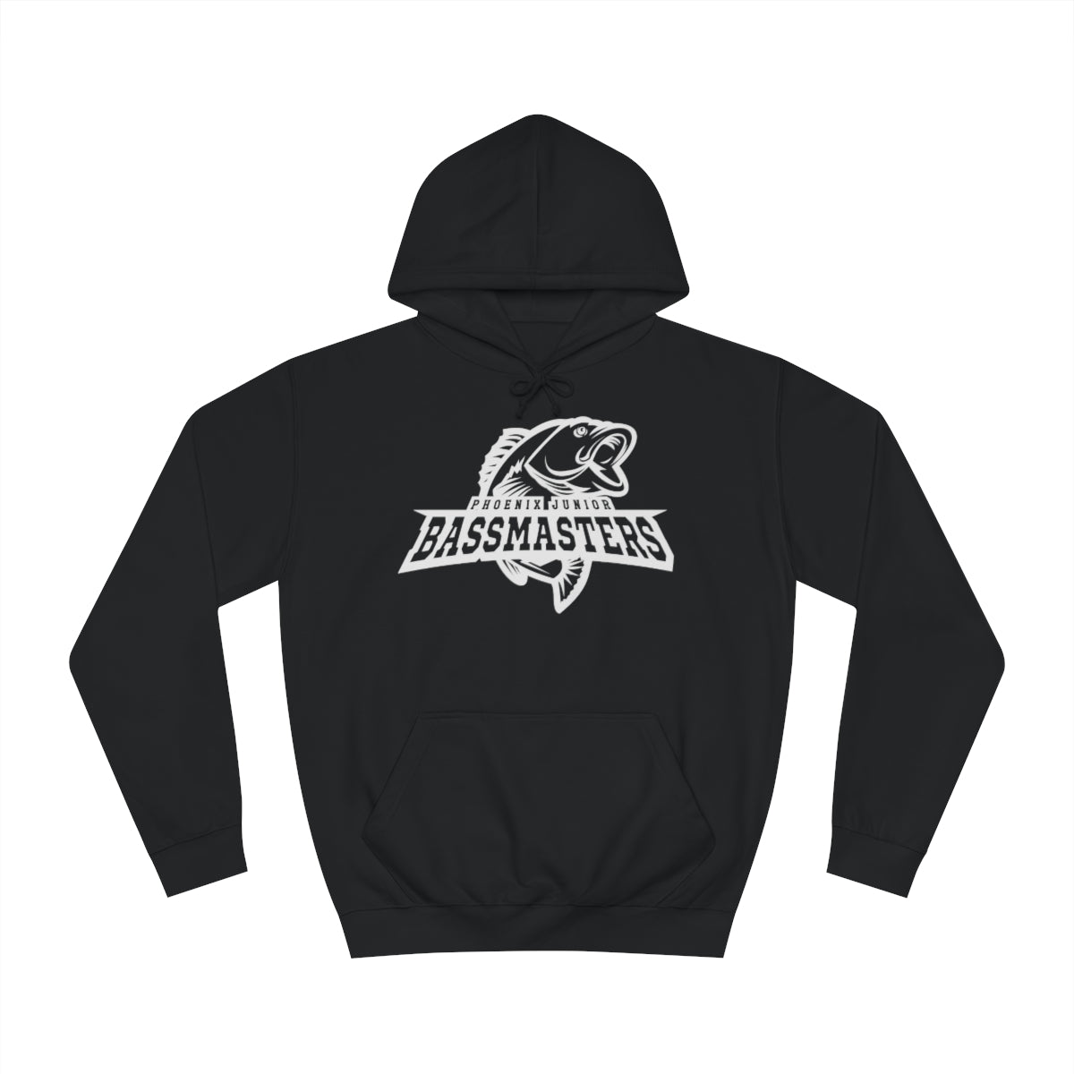 Junior Bassmasters Adult Hoodie - White Logo