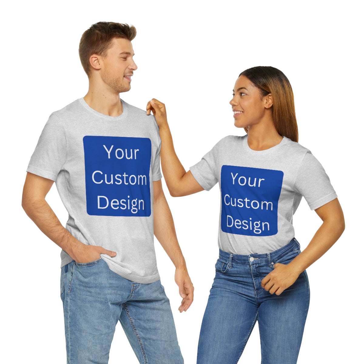 Unisex Jersey Short Sleeve Tee (Front Design Only)