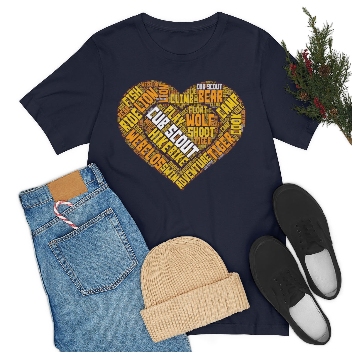 Cub Scout Heart Tee - Adult