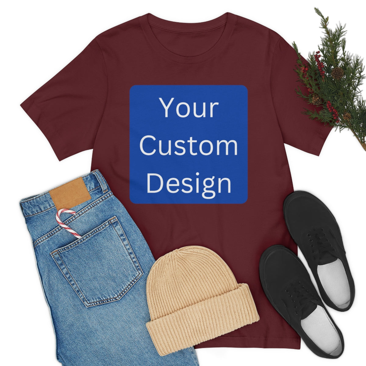 Unisex Jersey Short Sleeve Tee (Front Design Only)
