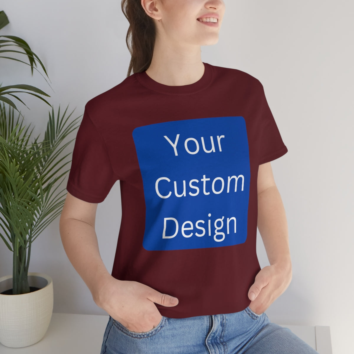 Unisex Jersey Short Sleeve Tee (Front Design Only)