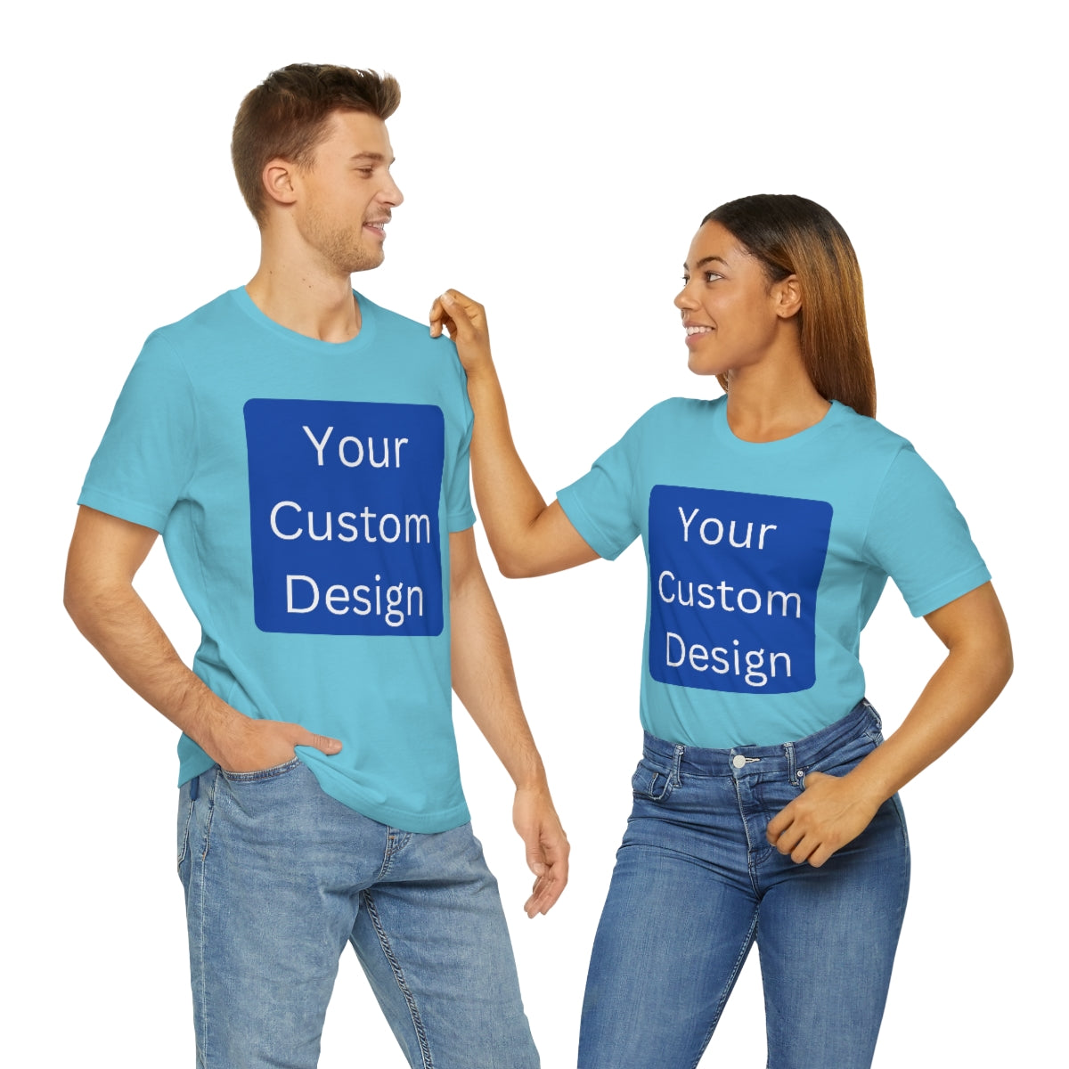 Unisex Jersey Short Sleeve Tee (Front Design Only)